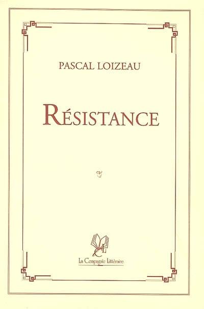 Résistance : pièce en 5 actes