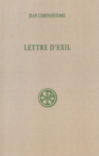 Lettre d'exil