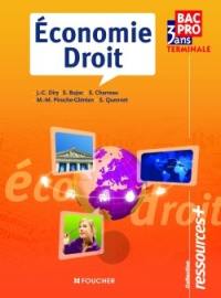 Economie droit bac pro 3 ans, terminale professionnelle