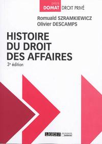 Histoire du droit des affaires