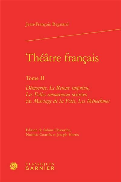 Théâtre français. Vol. 2