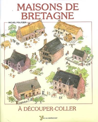 Maisons de bretagne à découper-coller