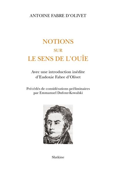 Notions sur le sens de l'ouïe