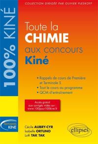 Toute la chimie aux concours kiné