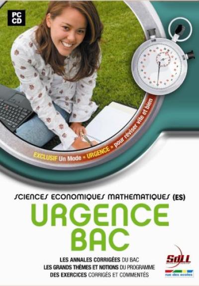 Urgence bac ES sciences économiques, maths