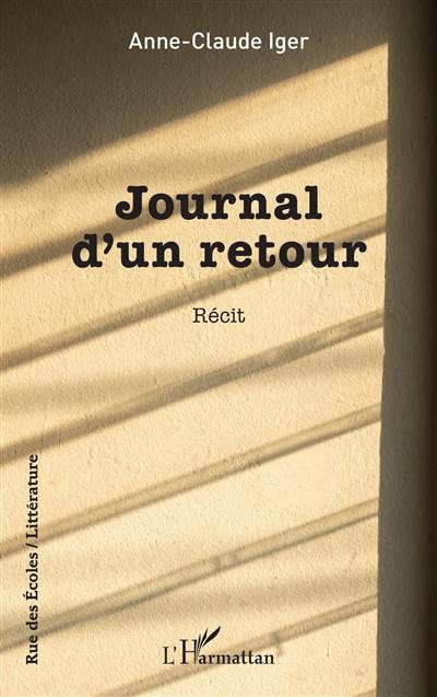 Journal d'un retour : récit