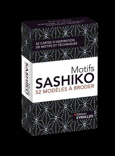 Motifs sashiko : 52 modèles à broder : 52 cartes d'inspiration de motifs et techniques