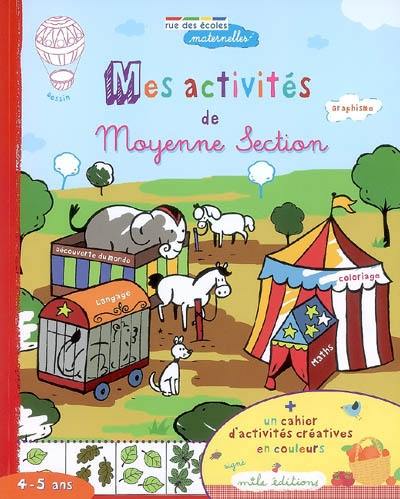 Mes activités de moyenne section