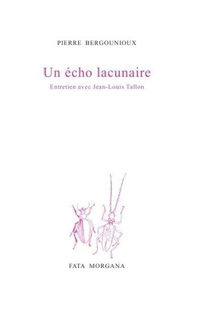 Un écho lacunaire : entretien avec Jean-Louis Tallon