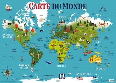 Carte du monde