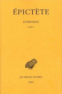 Entretiens. Livre I