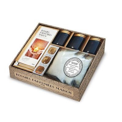 Bougies parfumées maison : coffret