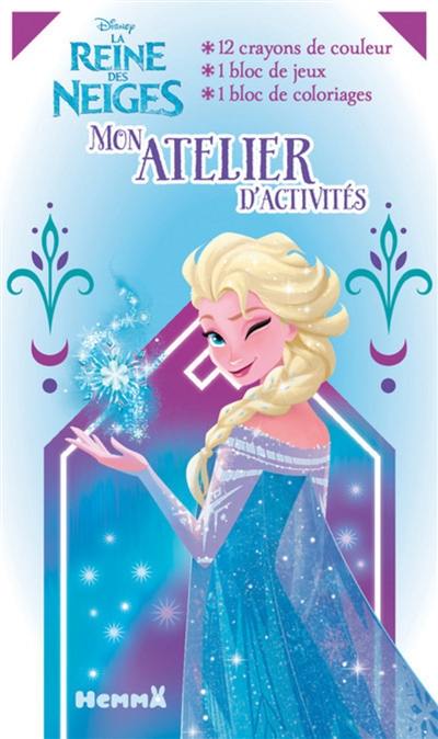 La reine des neiges : mon atelier d'activités