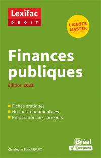 Finances publiques : licence & master