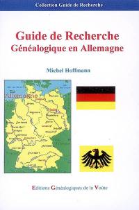 Guide de recherche généalogique en Allemagne