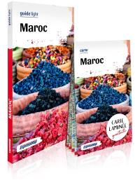 Maroc : guide et carte laminée