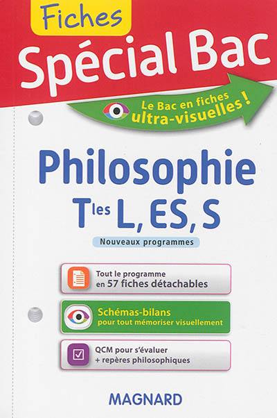 Philosophie terminales L, ES, S : nouveaux programmes