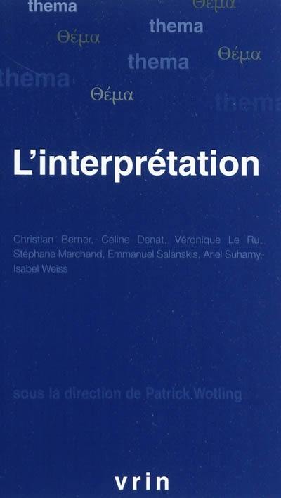 L'interprétation