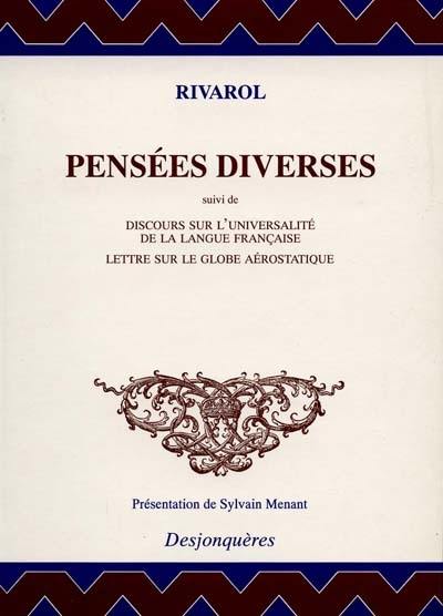 Pensées diverses : et autres textes