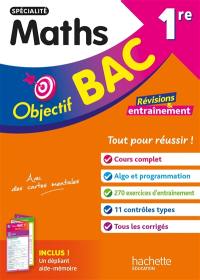 Maths terminale spécialité : révisions & entraînement