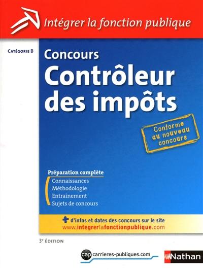 Concours contrôleur des impôts : catégorie B