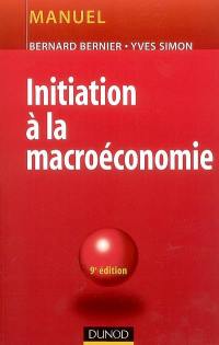 Initiation à la macroéconomie