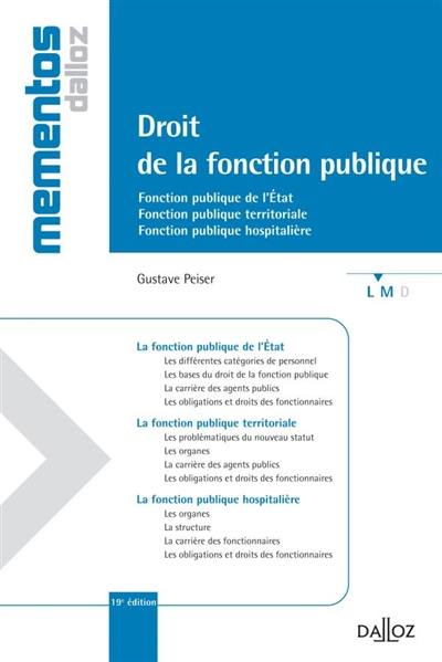 Droit de la fonction publique