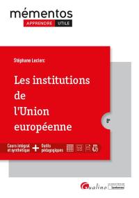 Les institutions de l'Union européenne