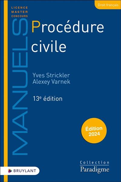 Procédure civile : 2024