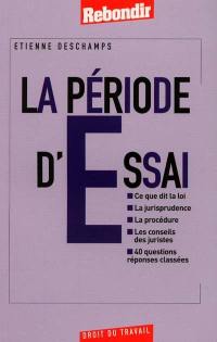 La période d'essai