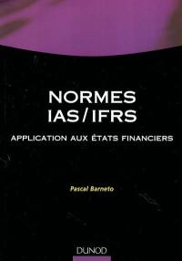 Les normes IAS-IFRS : application aux états financiers