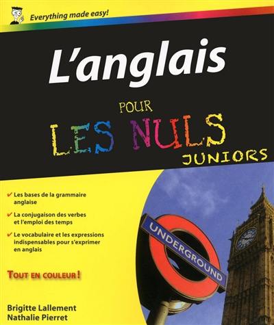 L'anglais pour les nuls juniors