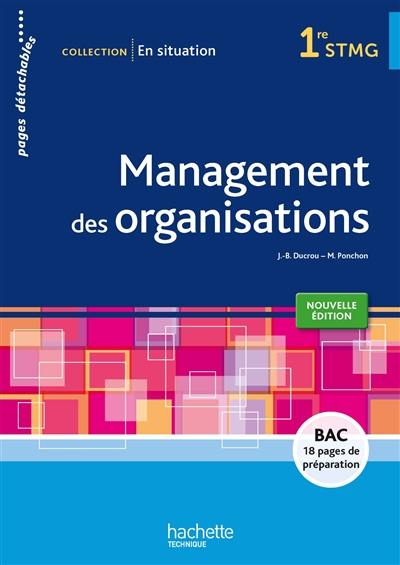 Management des organisations 1re STMG