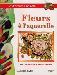 Fleurs à l'aquarelle