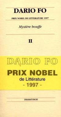 Dario Fo. Vol. 2. Mystère bouffe