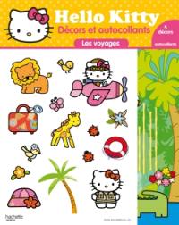 Hello Kitty : décors et autocollants : les voyages