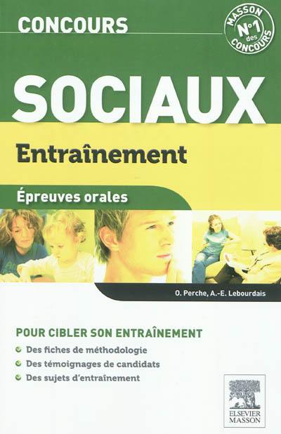 Entraînement concours sociaux : épreuves orales