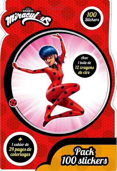 Miraculous : pack 100 stickers