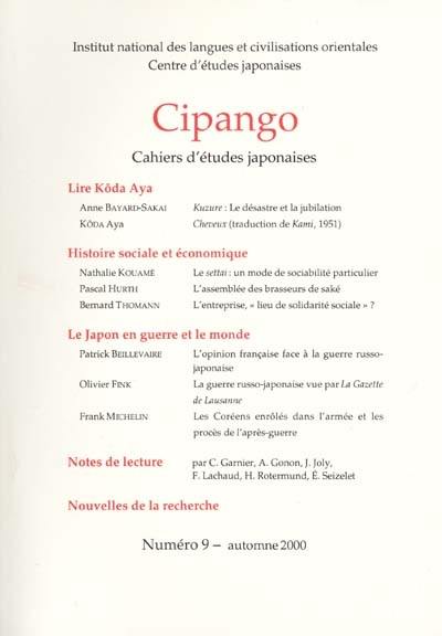 Cipango, n° 9