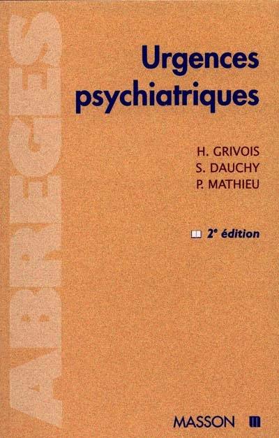 Urgences psychiatriques