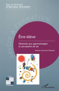 Etre-élève : obstacles aux apprentissages et perception de soi