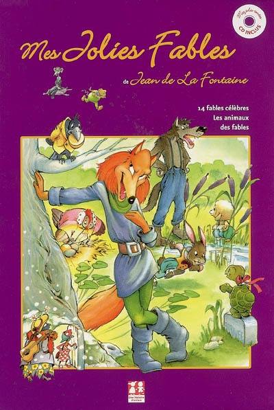 Mes fables de Jean de La Fontaine : 14 fables célèbres, les animaux des fables