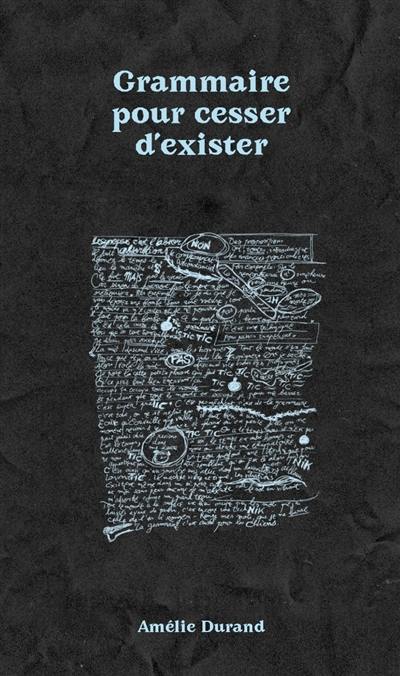 Grammaire pour cesser d'exister