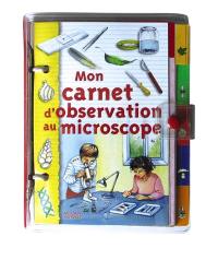 Mon carnet d'observation au microscope