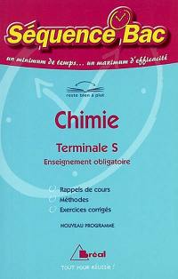 Chimie, terminale S, enseignement obligatoire : nouveau programme