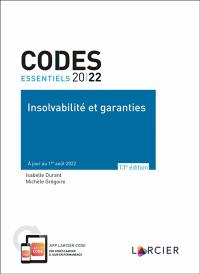 Insolvabilité et garanties 2022