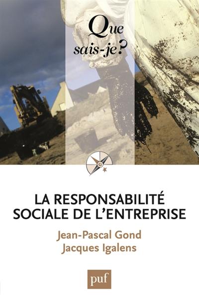 La responsabilité sociale de l'entreprise