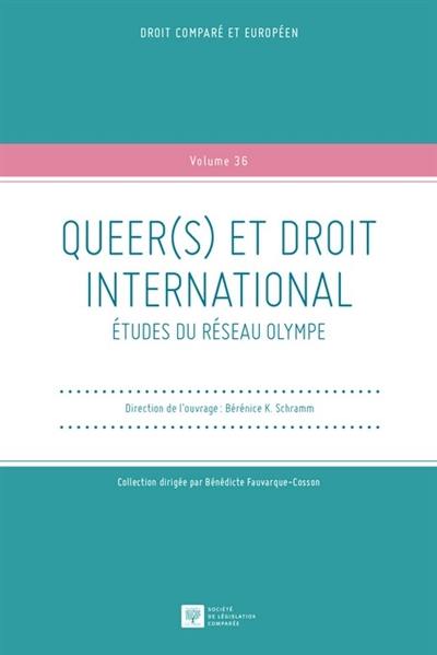 Queer(s) et droit international : études du réseau Olympe