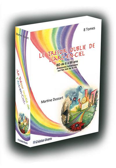 Le trésor oublié de l'arc-en-ciel : le coffret avec les 8 tomes