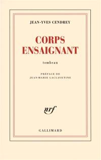 Corps ensaignant : tombeau